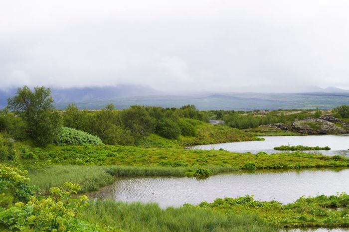 Pingvellir Nationalpark på Island