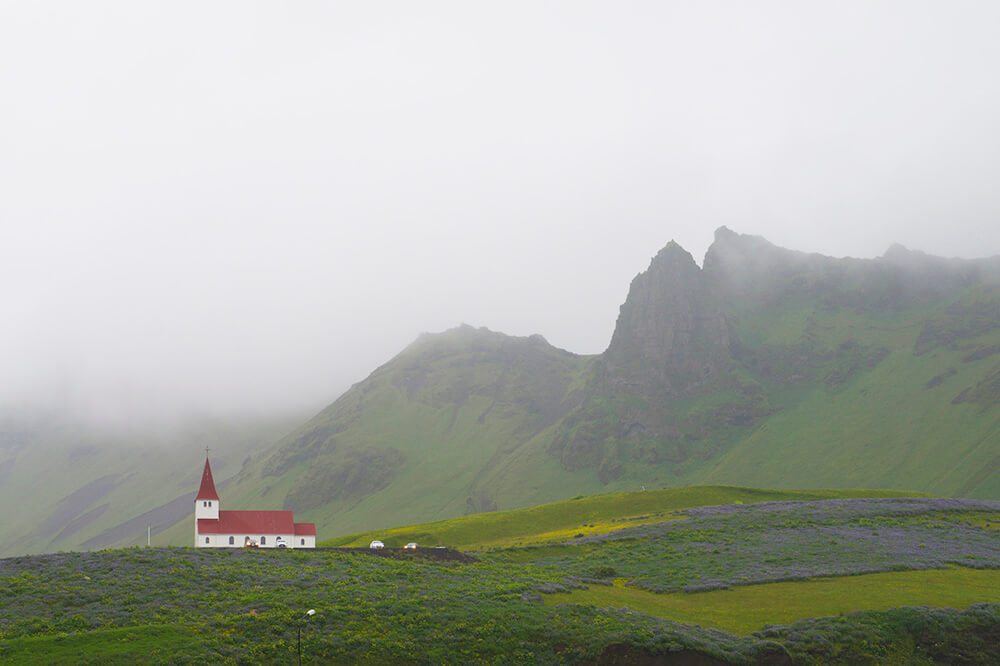 Vík på Island