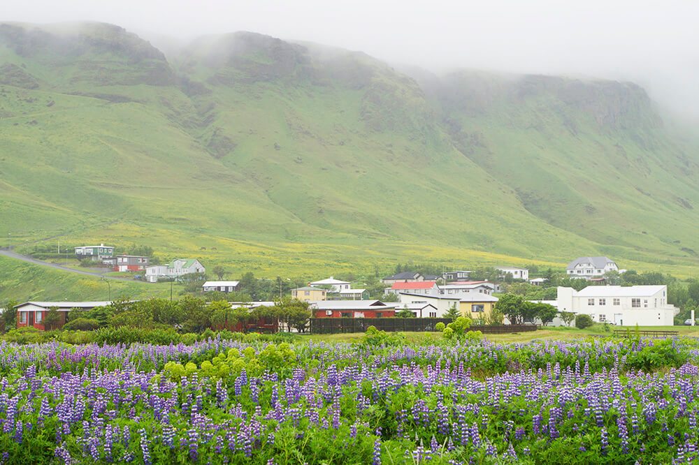 Vík på Island