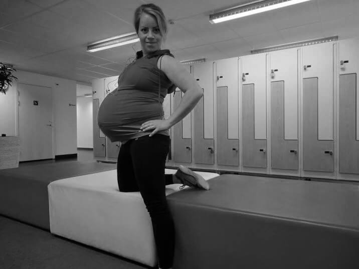 Karin Axelsson gravid